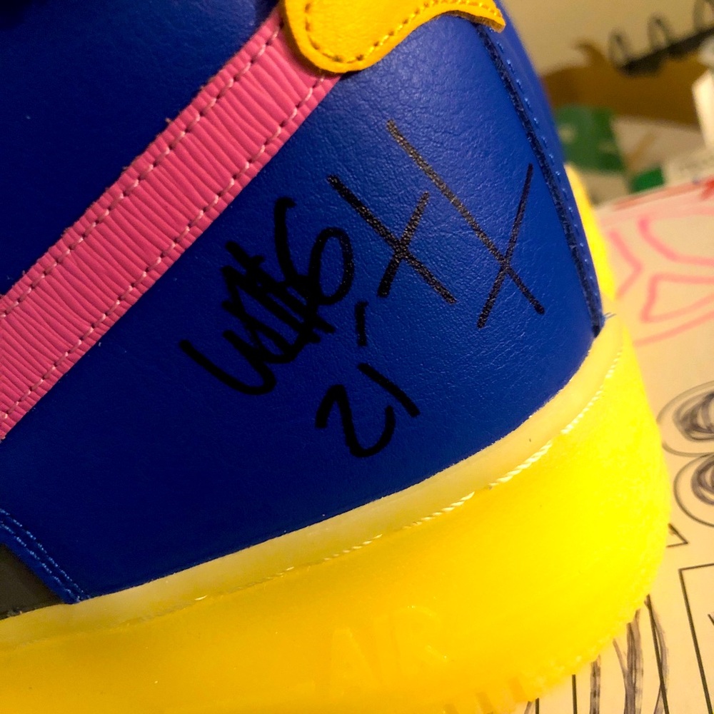 WestsideGunn Pray for Paris signed auto Nike